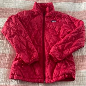 Dark Punch/ Pink Color Patagonia Jacket